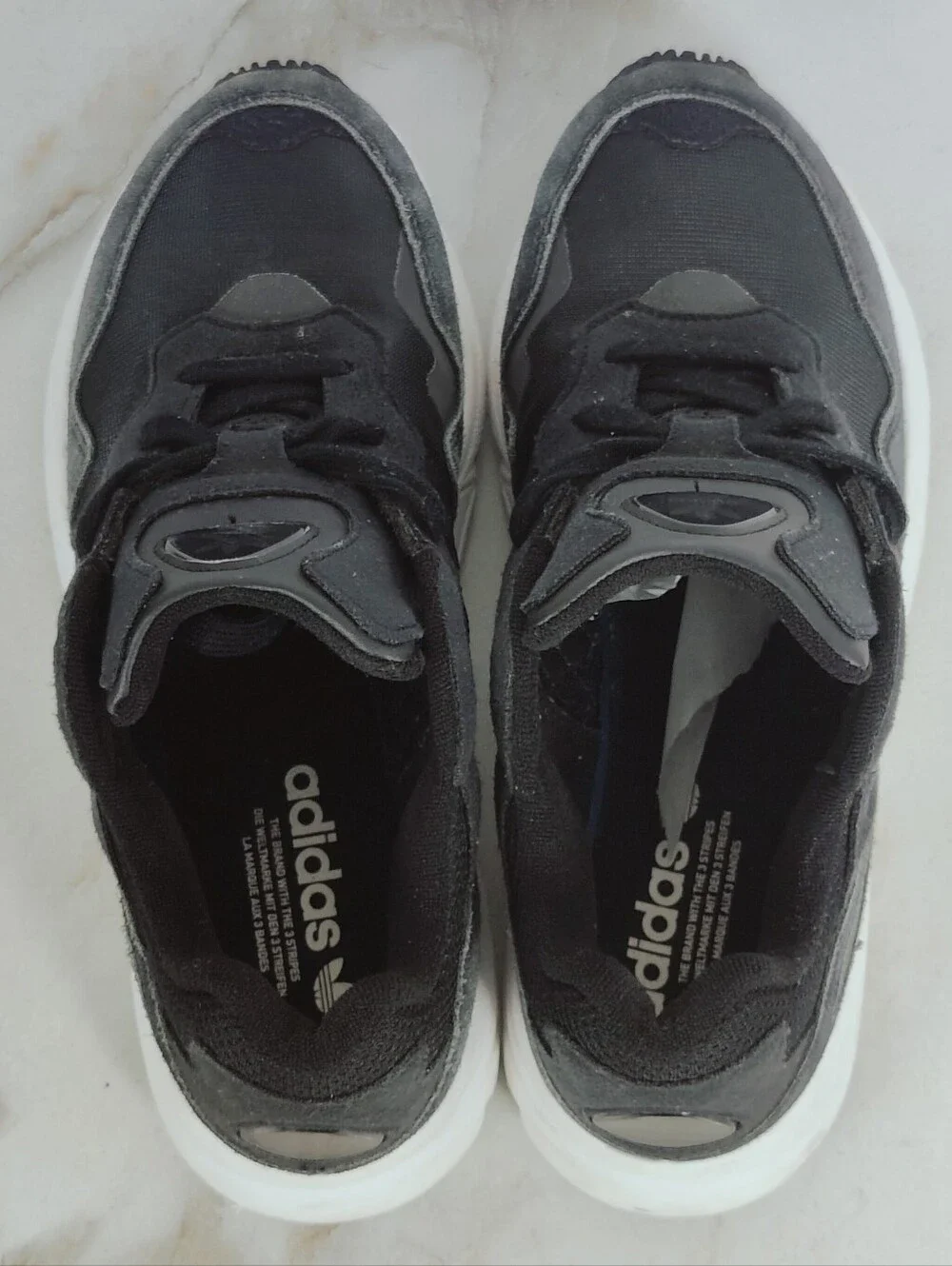 Adidas Originals Men's Yung-96 'Core Black' EE3681 Sneakers, Sz 8